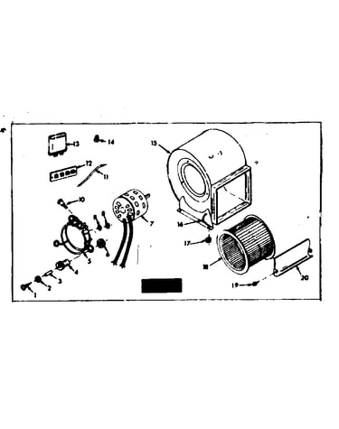 H-q blower assembly