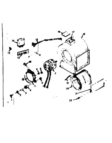 H-q blower assembly