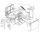 Kenmore 867762831 furnace assembly diagram