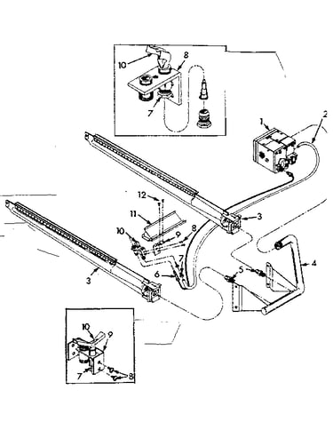 Burner & manifold assembly