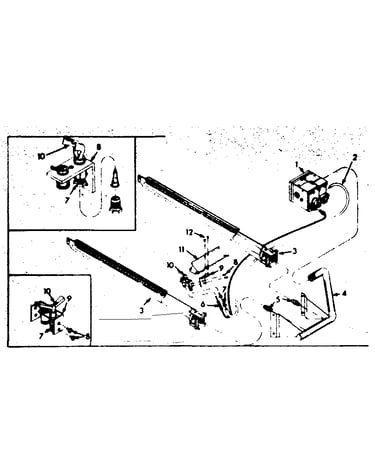 Burner & manifold asm