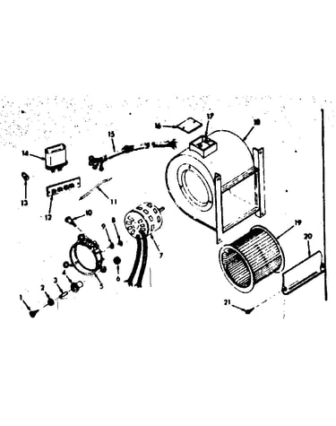 H-q blower assembly