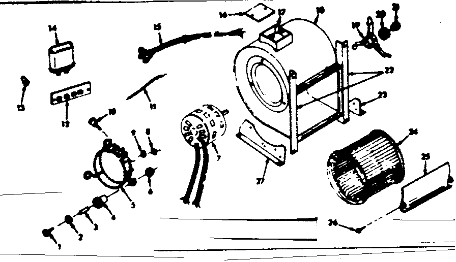 H-q blower assembly