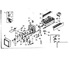 Kenmore 106653522 ice maker parts diagram