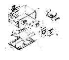 Kenmore 1066676110 freezer section parts diagram