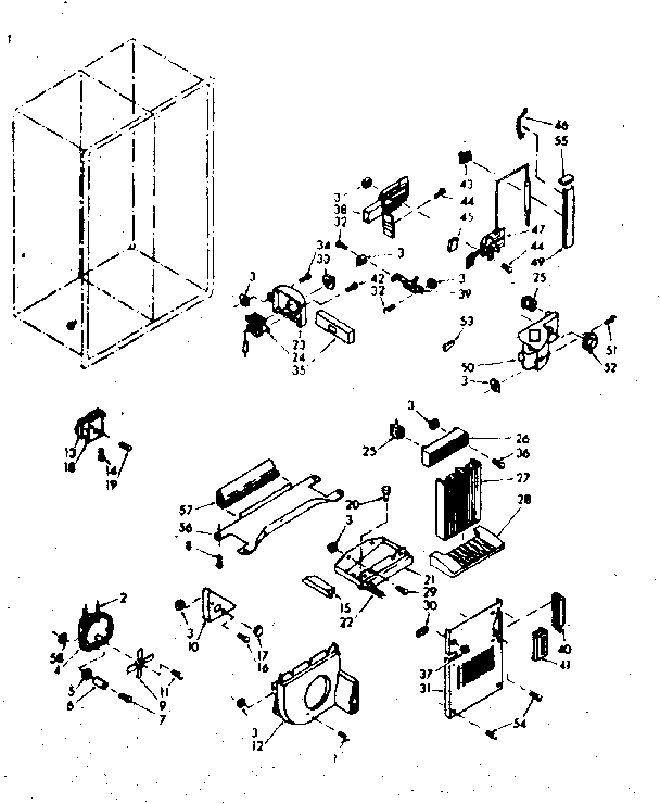 Air flow and control parts