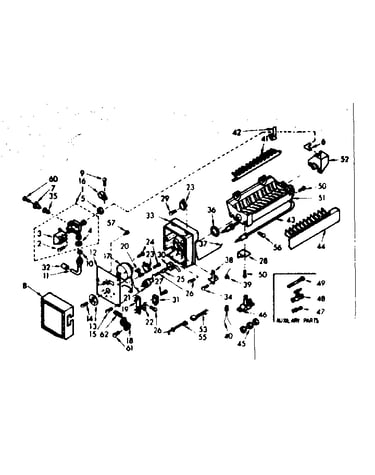 Ice maker parts