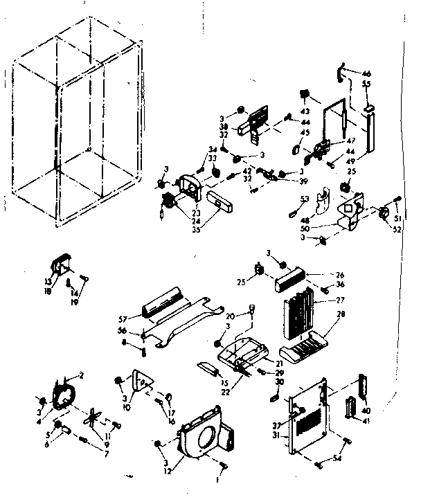 Air flow and control parts
