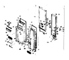 Kenmore 1066680300 door parts diagram