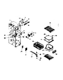 Freezer section parts