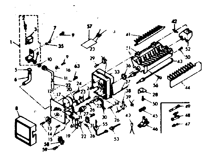 Icemaker parts