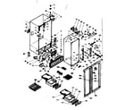 Kenmore 1066680740 cabinet parts diagram