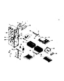 Freezer section parts