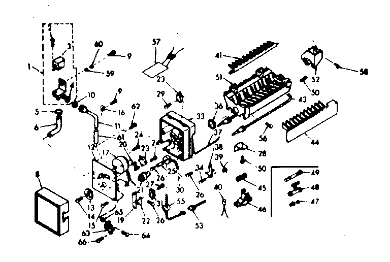 Ice maker parts