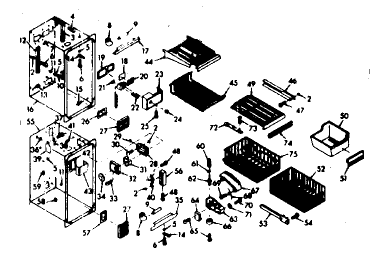 FREEZER SECTION PARTS
