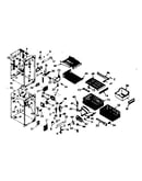 Freezer section parts