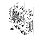 Kenmore 1066680822 cabinet parts diagram