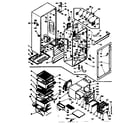 Kenmore 1066681520 cabinet parts diagram