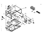 Kenmore 1066684000 freezer parts diagram