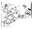 Kenmore 1066686120 freezer section parts diagram