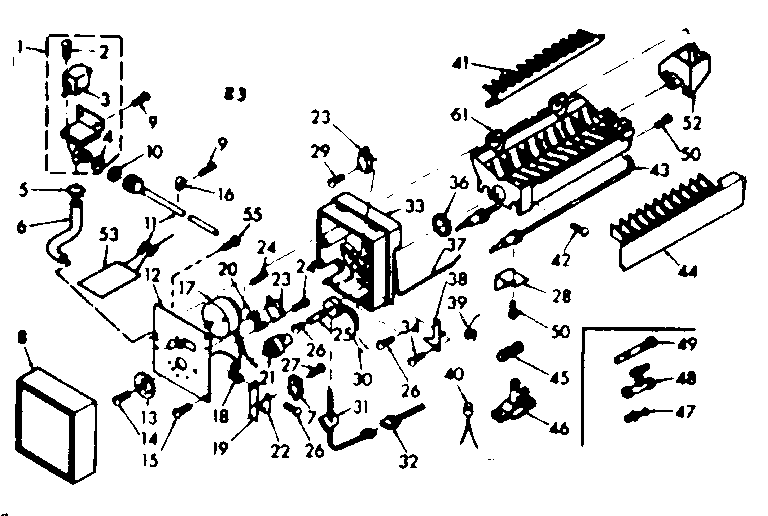 Ice maker parts
