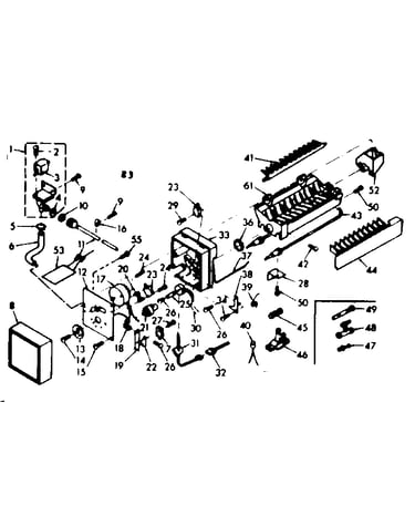 Ice maker parts