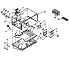 Kenmore 1066686001 freezer parts diagram