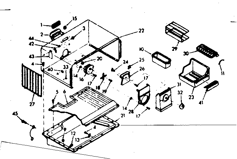 FREEZER SECTION PARTS