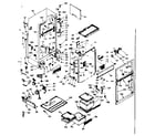 Kenmore 1066686821 cabinet parts diagram