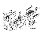Kenmore 1066688240 ice maker parts diagram
