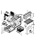 Freezer section parts