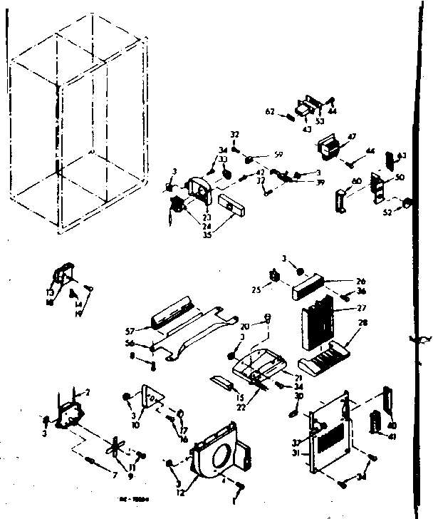 Air flow and control parts