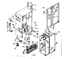 Kenmore 1066690640 cabinet parts diagram