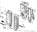 Kenmore 1066690620 door parts diagram