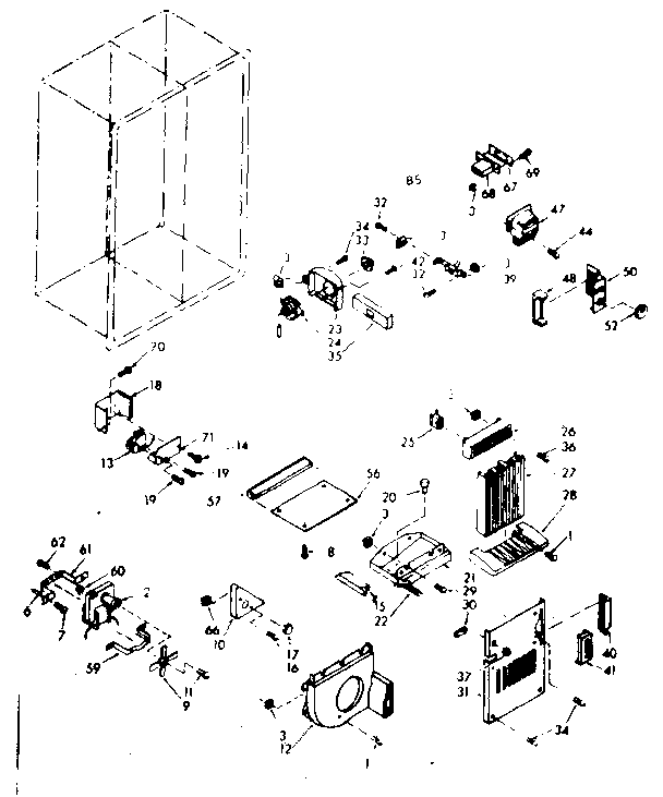 Air flow and control parts