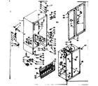 Kenmore 1066690721 cabinet parts diagram