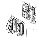 Kenmore 1066690741 door parts diagram
