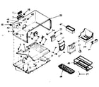 Kenmore 1066694241 freezer section parts diagram