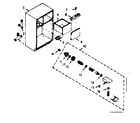 Kenmore 106678200 cabinet & drawer parts diagram