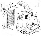 Kenmore 2536682001 unit parts diagram