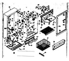 Kenmore 106628152 cabinet parts diagram
