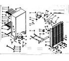 Kenmore 106628201 unit parts diagram
