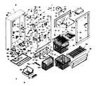 Kenmore 106628531 cabinet parts diagram