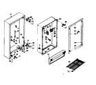 Kenmore 106629200 cabinet parts diagram
