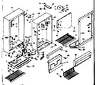 Kenmore 106629300 cabinet parts diagram