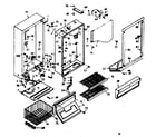 Kenmore 106629440 cabinet parts diagram