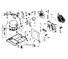 Kenmore 106639140 unit parts diagram