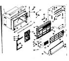 Kenmore 10668141 cabinet parts diagram