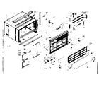 Kenmore 10668151 cabinet parts diagram