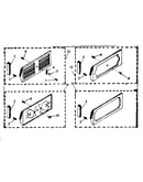 Accessory decorator panel kit parts